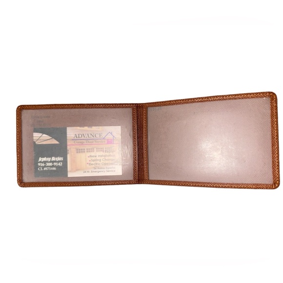 🪪 Louis Vuitton Monogram Taiga Unisex Leather Card/ID Holder Wallet - Picture 6 of 12